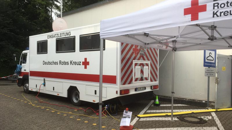Hochwasser-Hilfe in Velbert - Langenberg